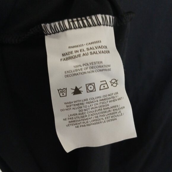 Nike T-Shirt RBI World Series Dri-Fit Athletic Men's XL Black Softball Baseball - Picture 10 of 13